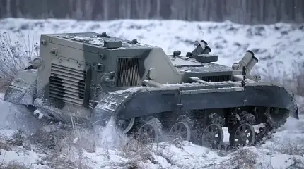 РЭБ не страшна: наземные дроны «Депеша» получили оптоволоконный кабель