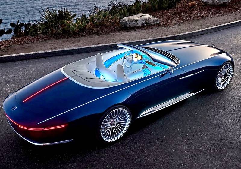 The most luxurious electric car Mercedes-Maybach 6