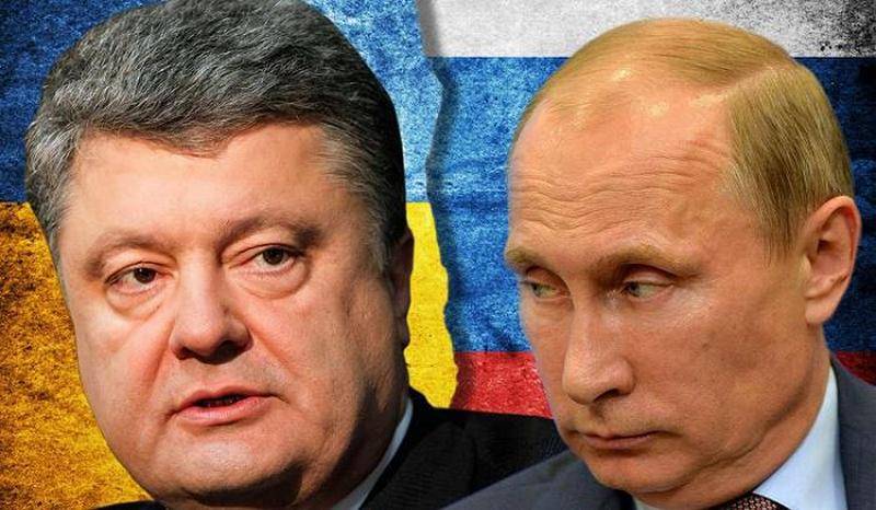 Poroshenko surrenders to Putin