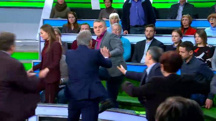 Outra "vítima" ucraniana na TV russa