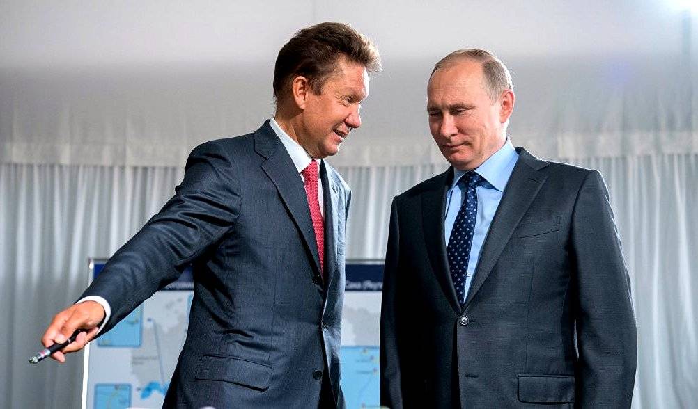 «Газпром» исполнил мечту Путина