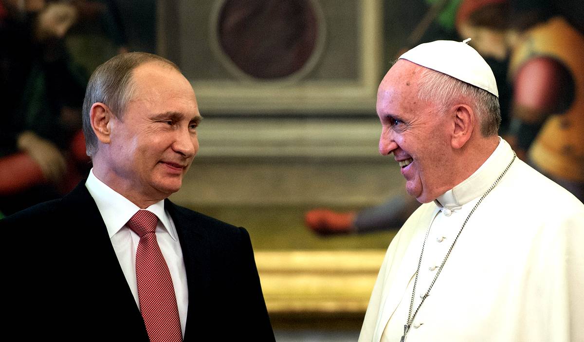 "Yalnızca Rusya için umut": Papa neden Putin'i destekledi?