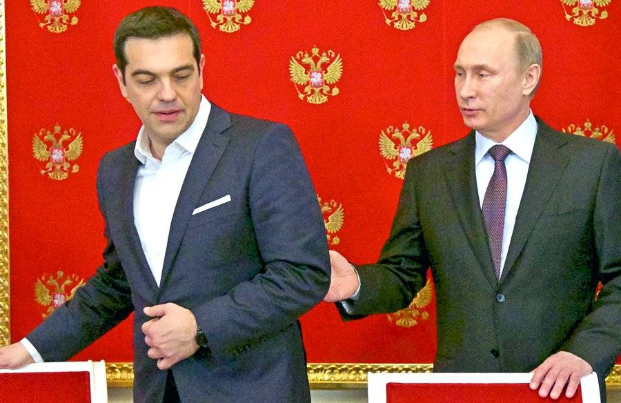 Greece decided to finally break with Russia?
