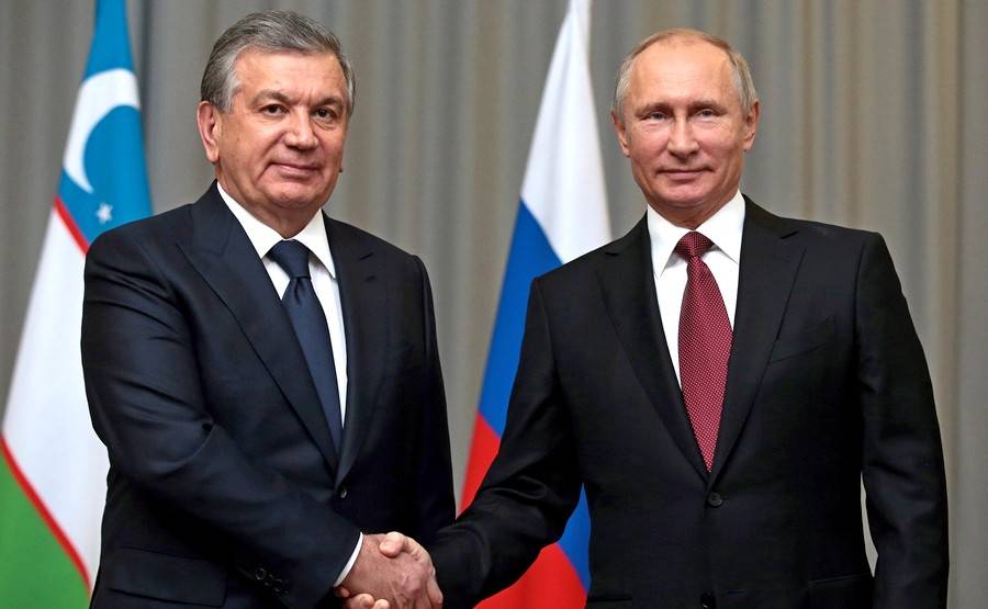 Russia joined the struggle for Uzbekistan