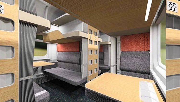 The concept of new reserved seats for Russian Railways became known