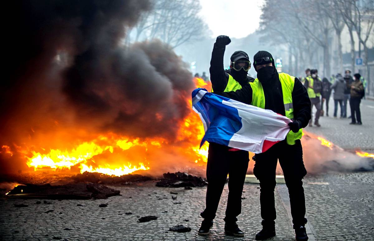 Francia al borde de una guerra civil