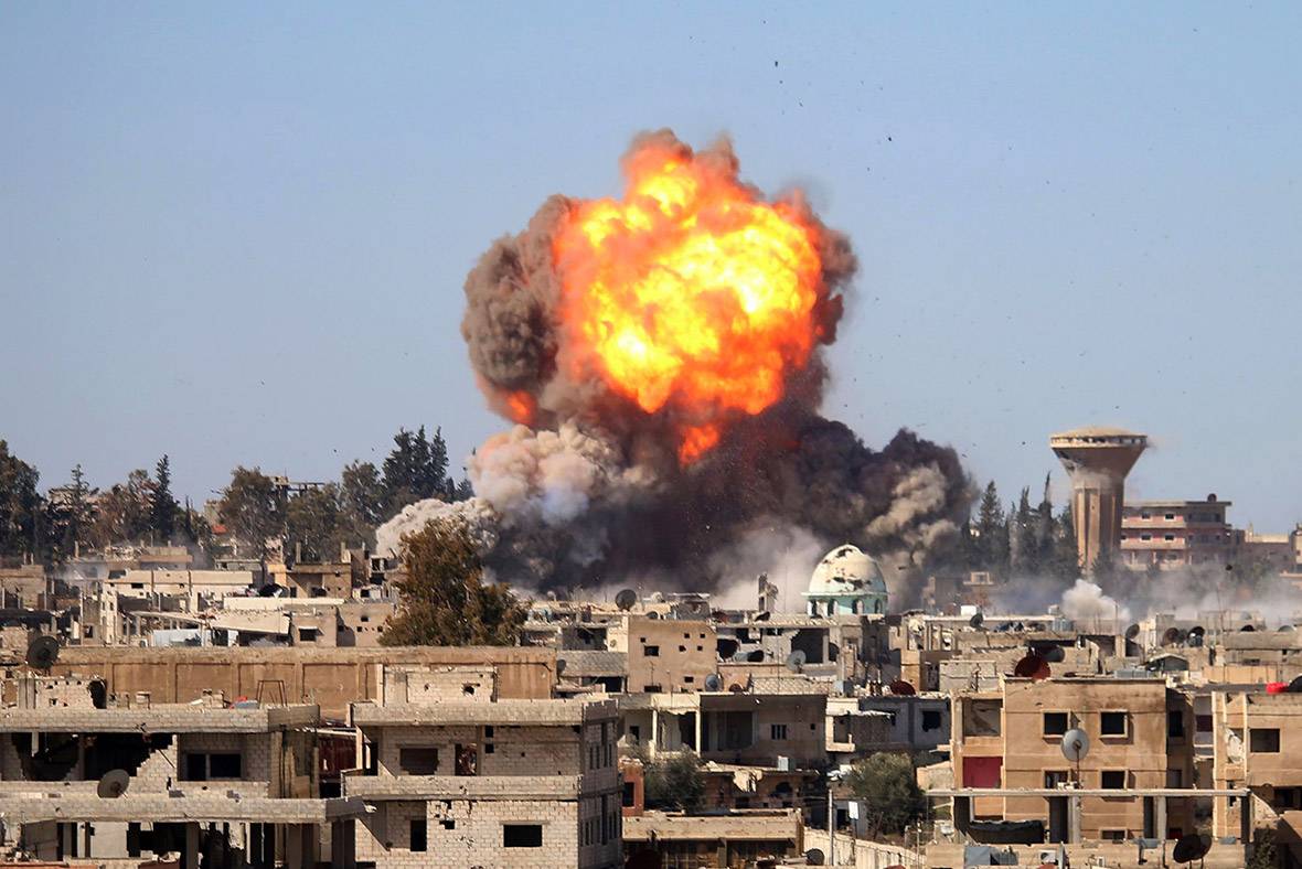 תקיפה אווירית בסוריה הורגת שני רוסים
