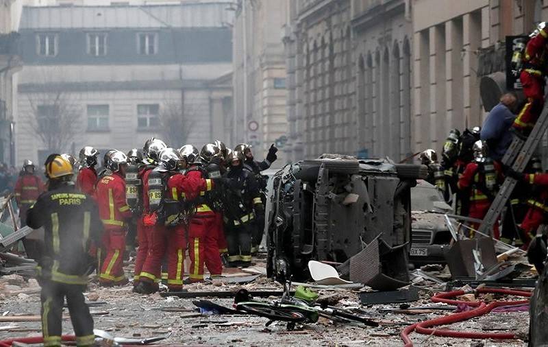 Появились данные о числе пострадавших при взрыве в Париже