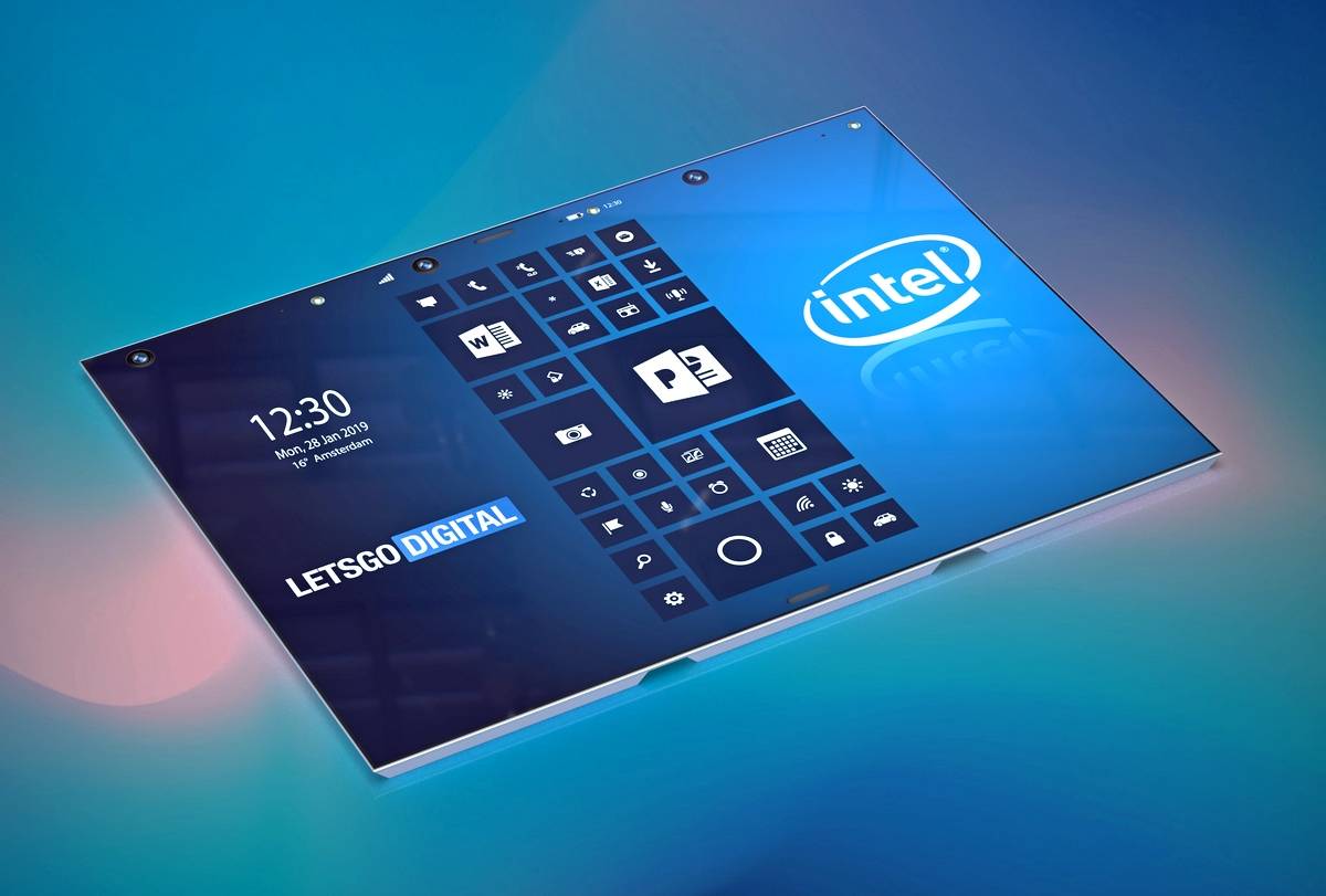 Intel esnek bir prizma akıllı telefon üzerinde çalışıyor
