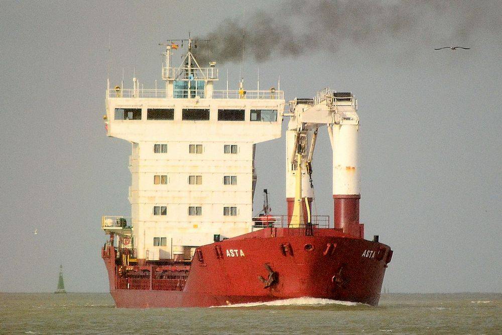 O explozie a avut loc pe o navă rusească