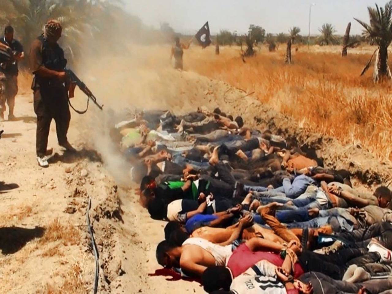 ממצא מפחיד בסוריה: קבר אחים של קורבנות טרור
