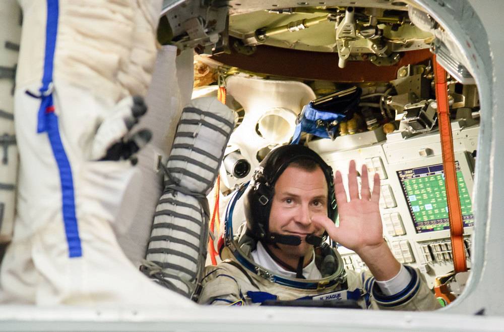 Astronot Nick Haig, malların Rusya tarafından ISS'ye teslim hızına şaşırdı