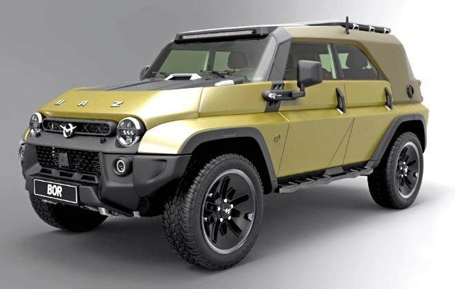 Современный «Козел»: как выглядел бы новый УАЗ-469