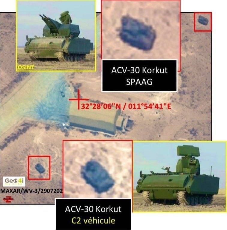 Turkish "analogue" of the Russian "Pantsir-C1" air defense system first spotted in Libya