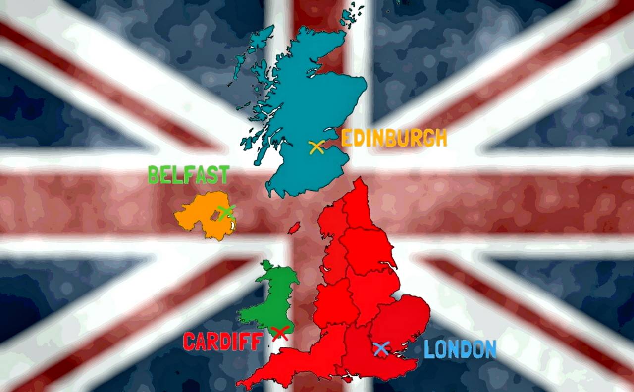 Угрозы великобритании. Распад Великобритании. Развал Британии. Великобритания и Северная Ирландия. Великобритания Империя.
