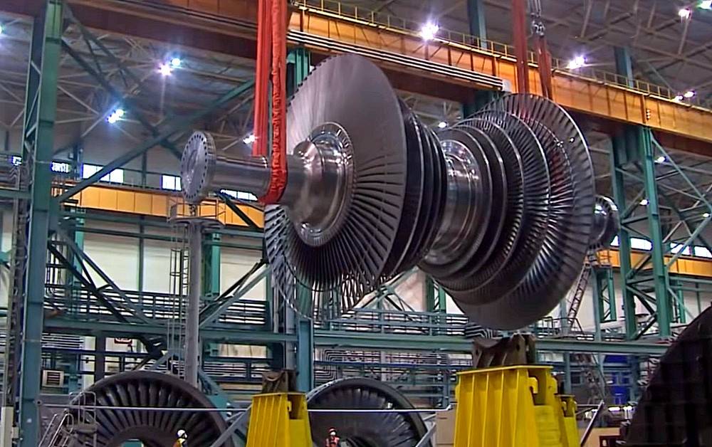 Prima turbină cu viteză mică de mare putere a fost construită în Rusia