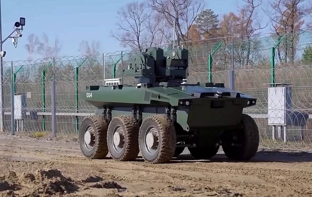 Proven in practice: Russia is close to creating a full-fledged combat robot