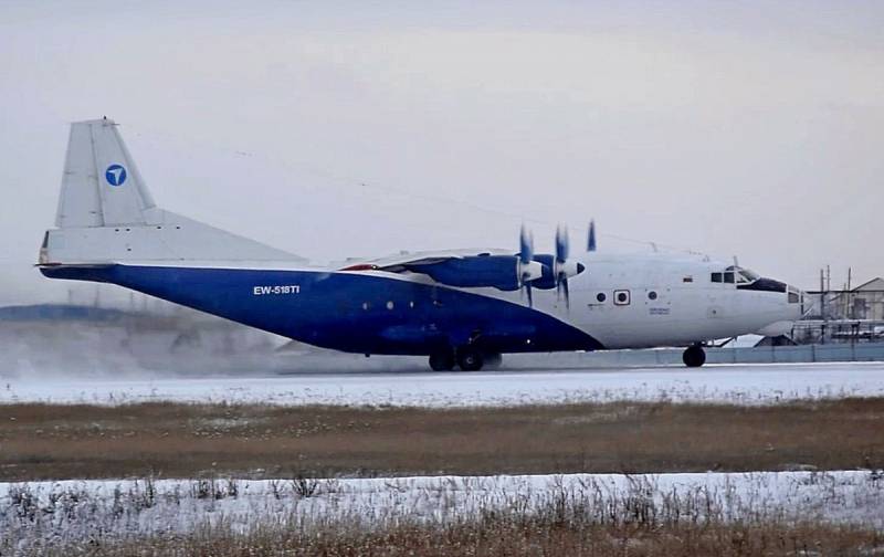 Белорусский Ан-12 потерпел катастрофу в России