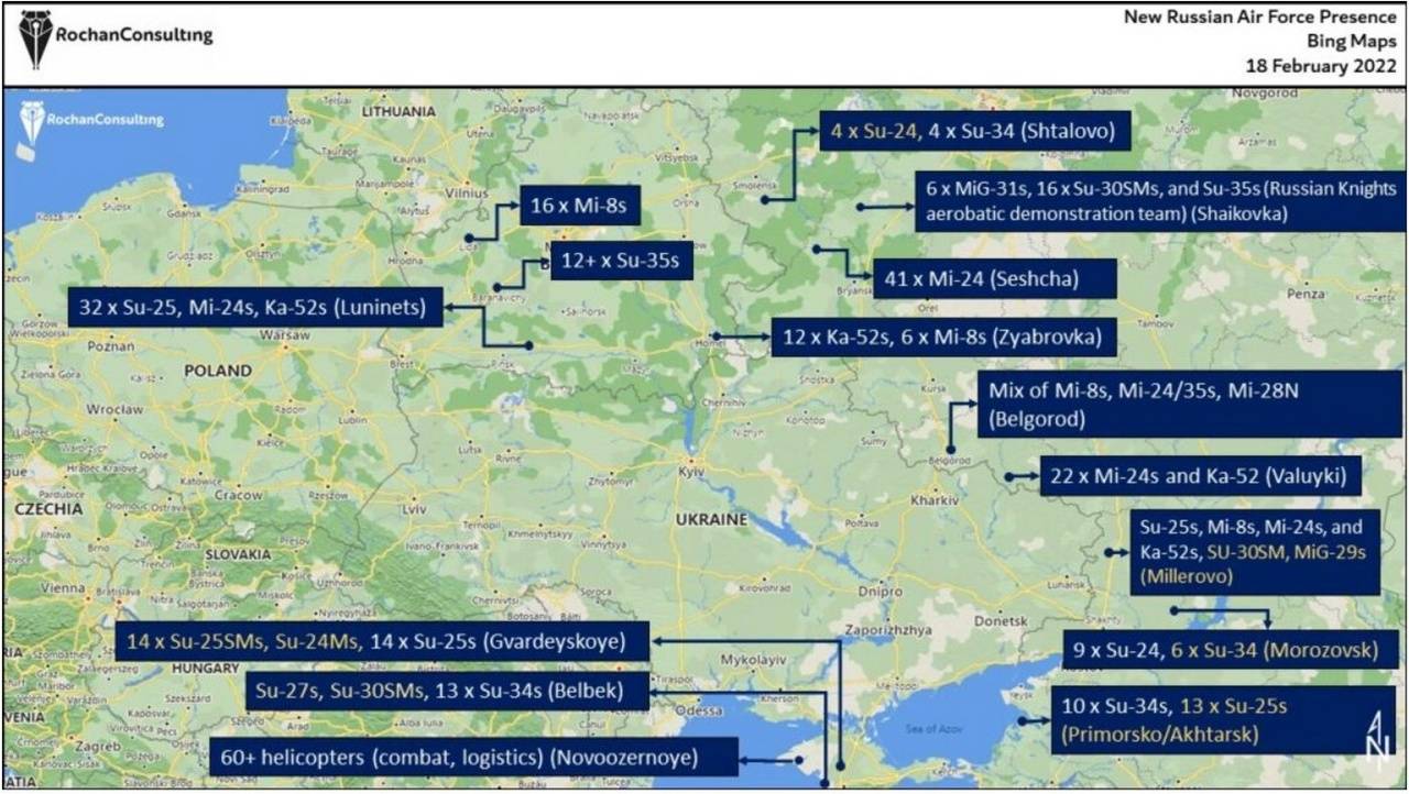 Карта россии вокруг украины