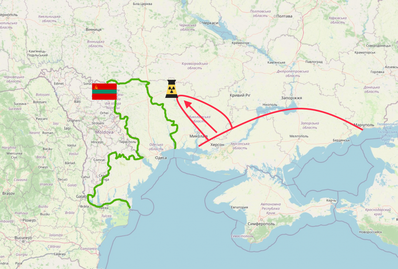 Линия границы с украиной