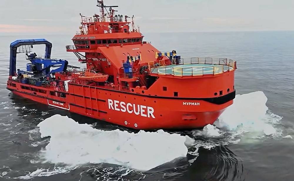 Russia is building a new rescue ship for the Arctic