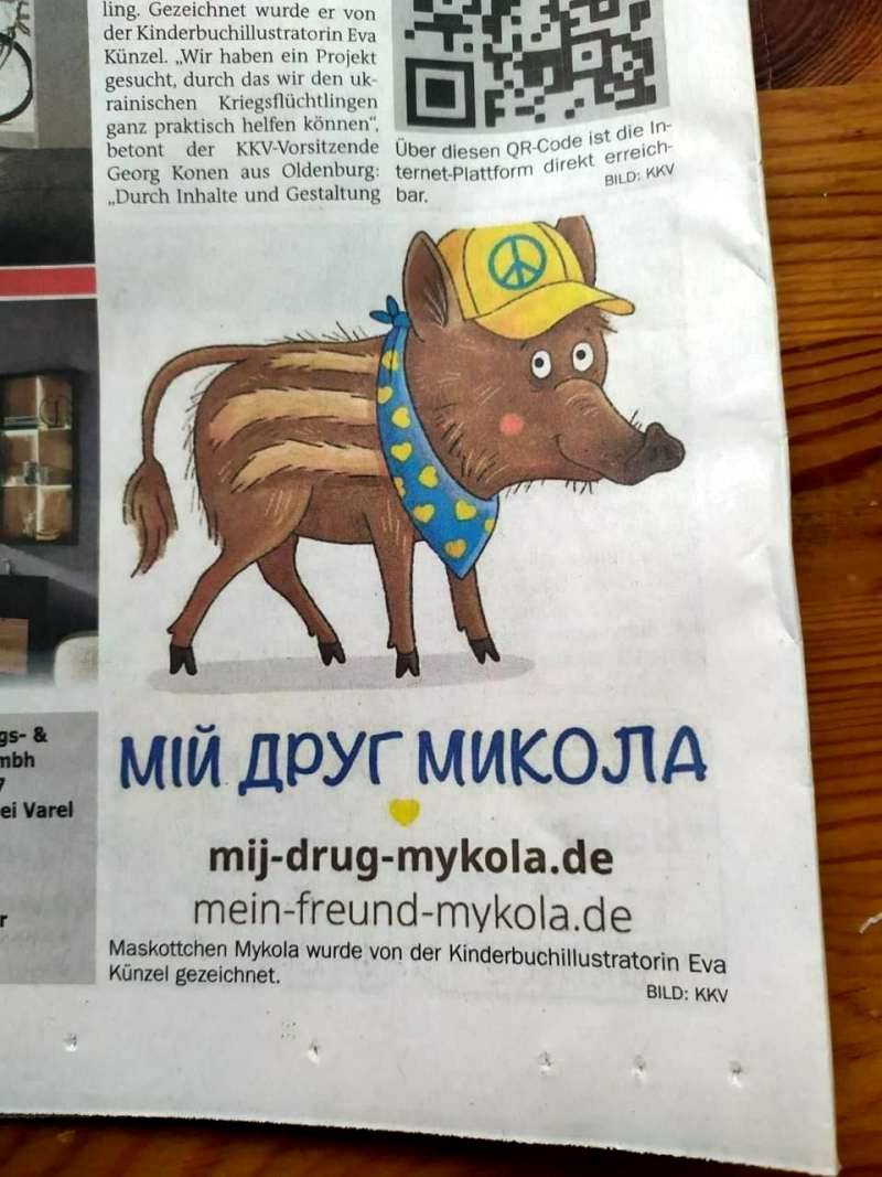“Arkadaşım Mykola”: Alman basını Ukraynalı mültecileri bir hippi domuzu olarak tasvir etti