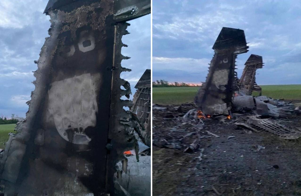 Сбитый самолет а 50 в краснодарском крае. Су 25 ВСУ.