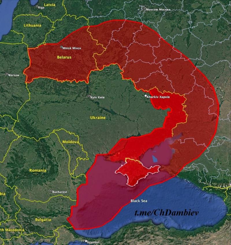 Радиус досягаемости MQ-1C после их появления на Украине: Ростов, Воронеж и Минск под ударом