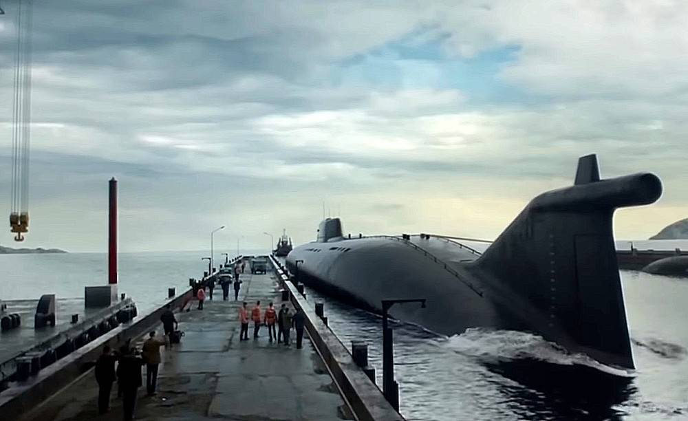 La marine russe a reçu à sa disposition le porteur de "l'arme apocalyptique"