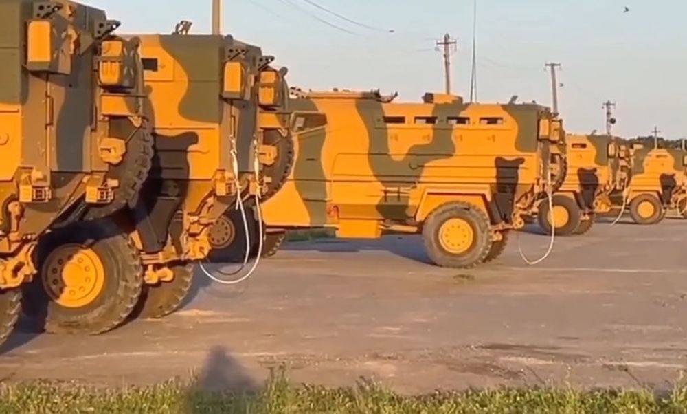 Dozens of Turkish armored vehicles delivered to Ukraine