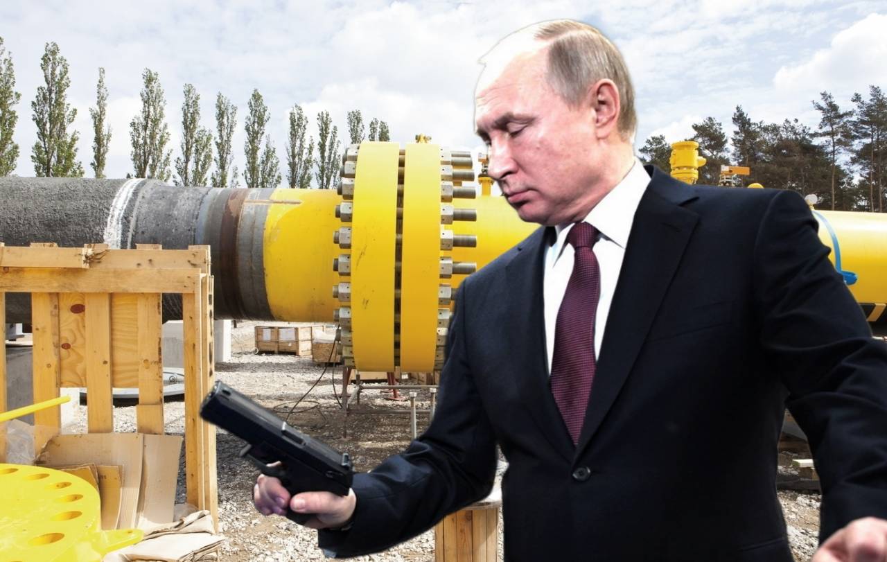 "Gas gun" minangka senjata utama saka aksi pemilihan Putin
