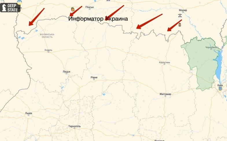 Der Generalstab der Streitkräfte der Ukraine nannte die Ziele der wiederholten wahrscheinlichen Offensive der Streitkräfte der Russischen Föderation aus dem Territorium von Belarus