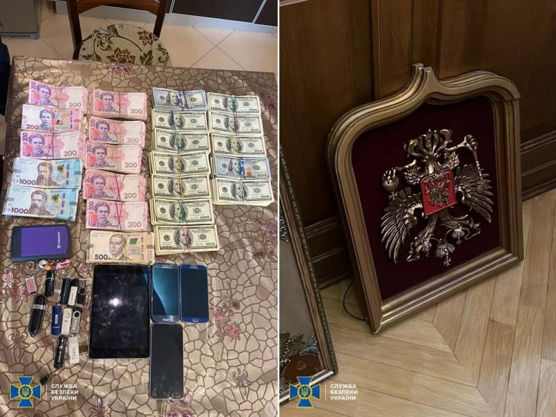 Escudo de armas ruso, certificados y una medalla: la SBU arrestó al director de Motor Sich por traición