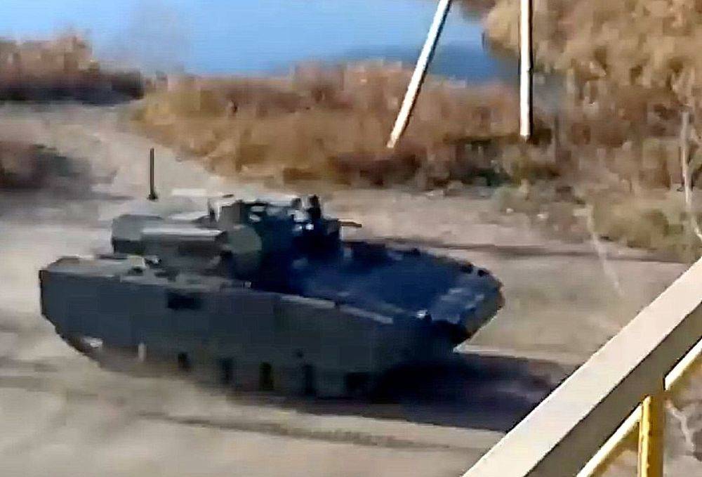 Bütçe "Kurganets-25": Rusya, Epoch modülü ile modernize edilmiş bir BMP-2'yi test ediyor