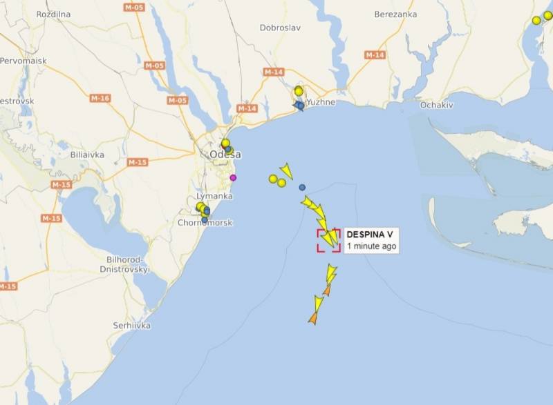 10 grain carriers left the bay of Odessa, heading for Turkey: Erdogan announced Russia's indecision