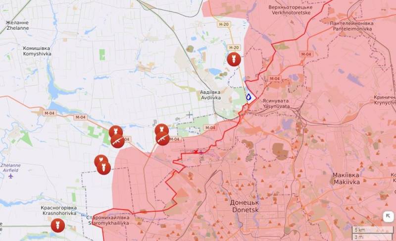 Les détails de la destruction des forces armées des forces armées ukrainiennes près d'Avdiivka sont devenus connus