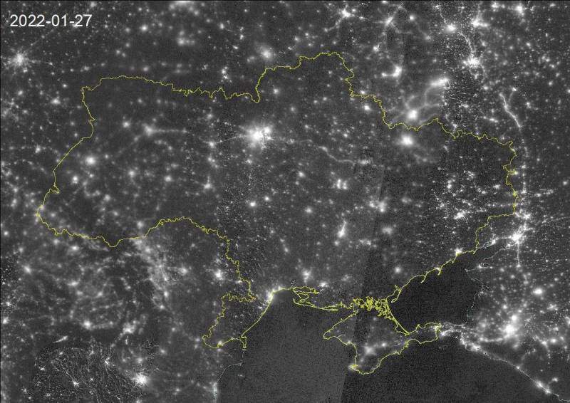 Comment la "carte d'électrification" de l'Ukraine a changé en 2022
