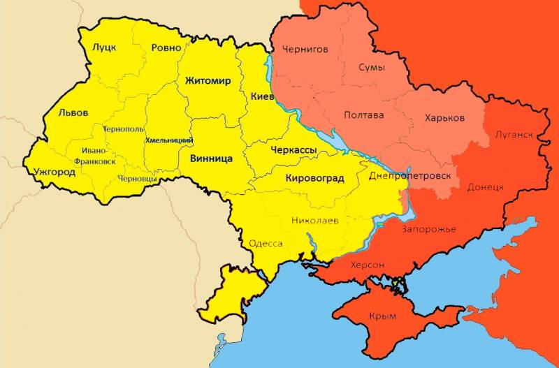СВО может закончиться разделом Украины на Правобережную и Левобережную