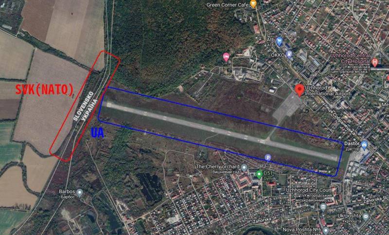 Le forze armate ucraine hanno ritirato aerei e droni dall'aeroporto di Uzhgorod