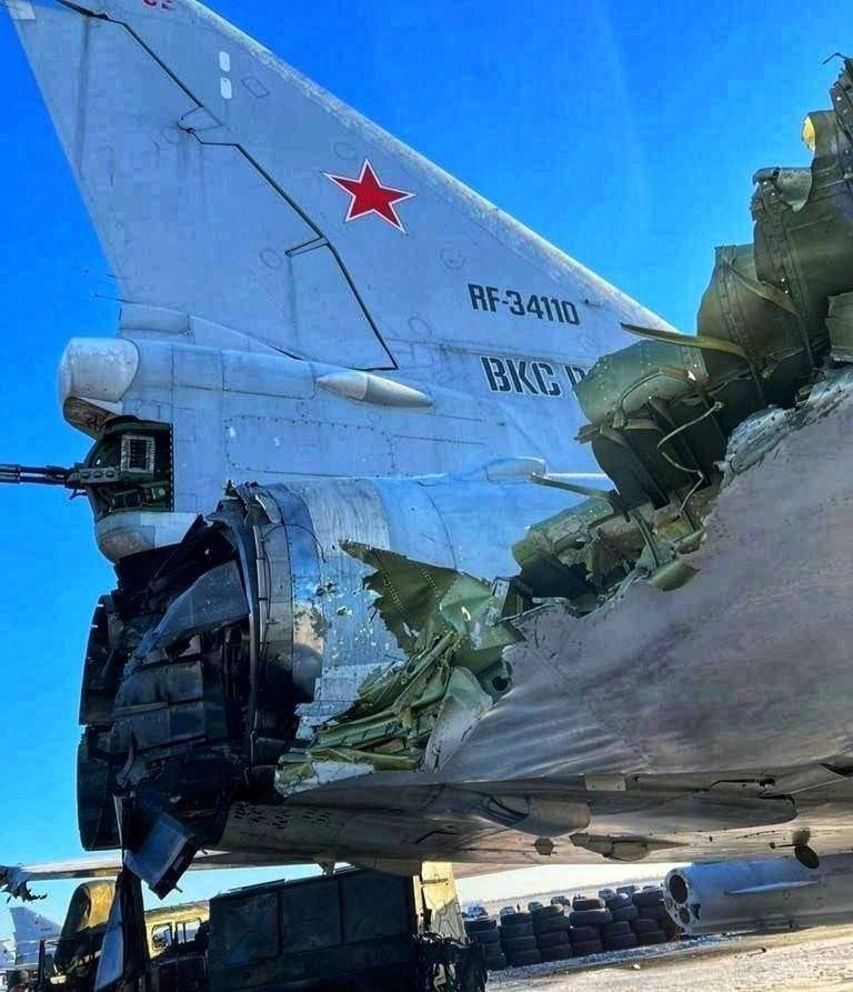 Glück, dass der X-32 nicht explodierte: über die Art des Schadens am Tu-22M3 nach dem Aufprall der APU