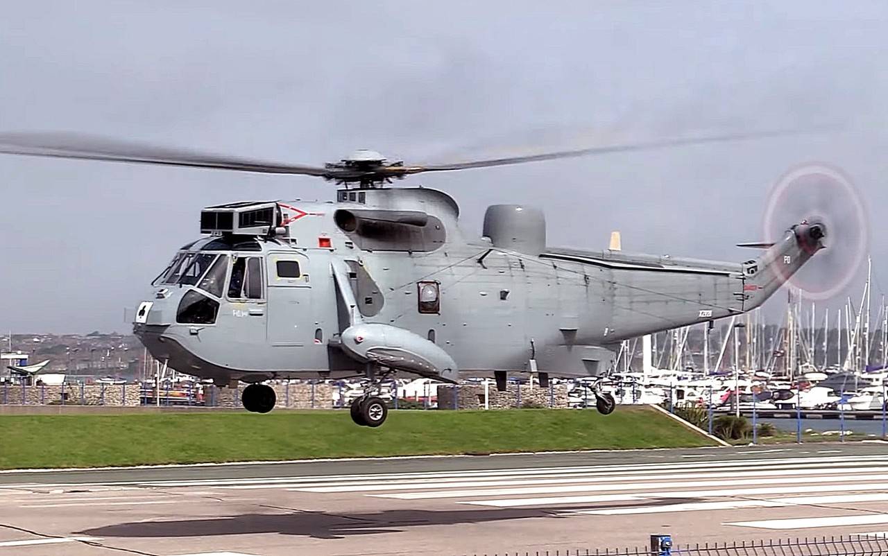 Jak britské vrtulníky Westland Sea King posílí námořnictvo v Černém moři