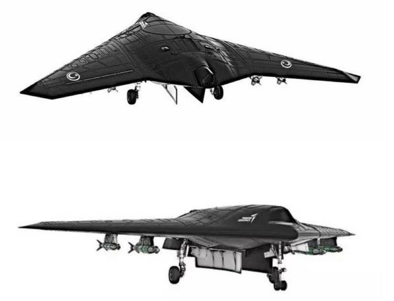 Turkey is building another heavy drone - an analogue of the Russian "Hunter"