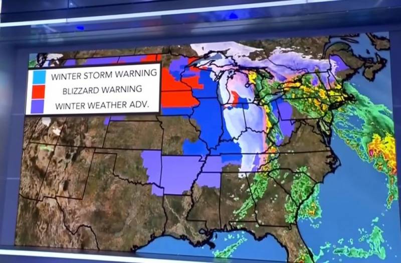 Les médias américains s'interrogent à nouveau sur le réchauffement climatique dû à la "tempête de verglas" qui fait rage