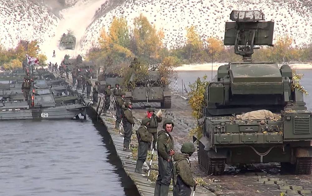 Co bude potřeba k vynucení Dněpru ruskými jednotkami
