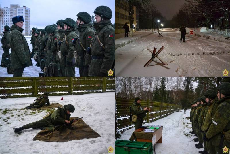 Die Minsker Kommandantur ergreift Maßnahmen zur Verlegung in den Krieg