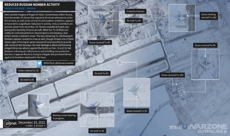 The Drive: третья атака украинских беспилотников на авиабазу в Энгельсе была безуспешной