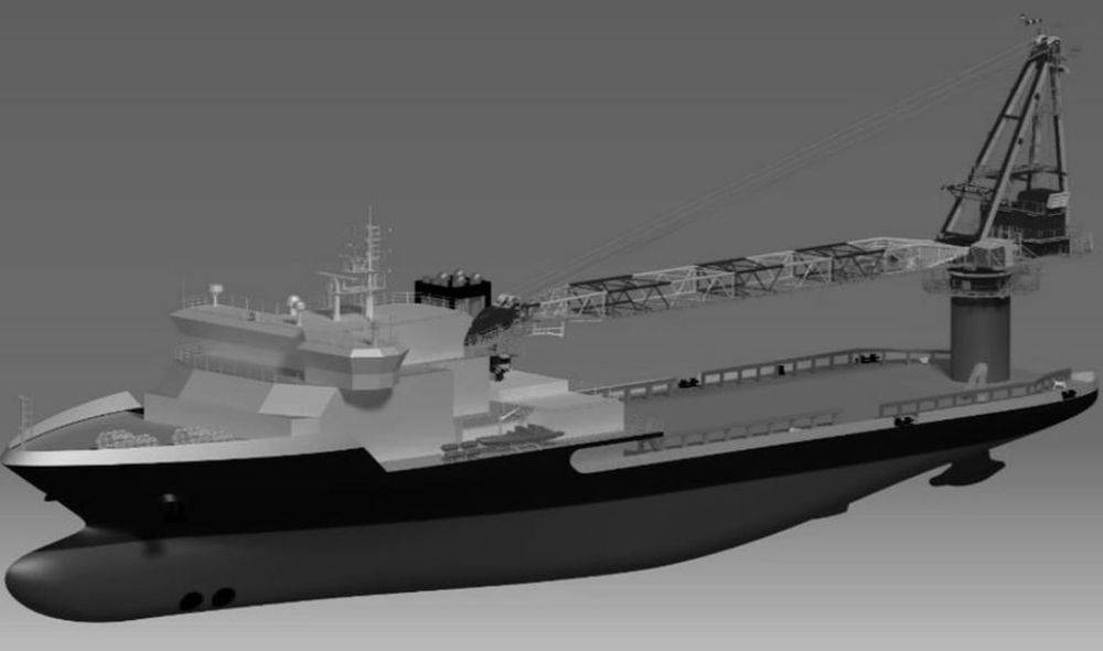 Biro desain Rusia ngembangake kapal pasokan logistik anyar kanggo Angkatan Laut