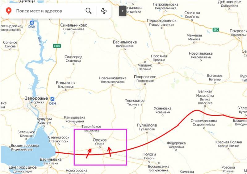 Distracting strike: Russian troops undertook reconnaissance in force in the Zaporozhye region