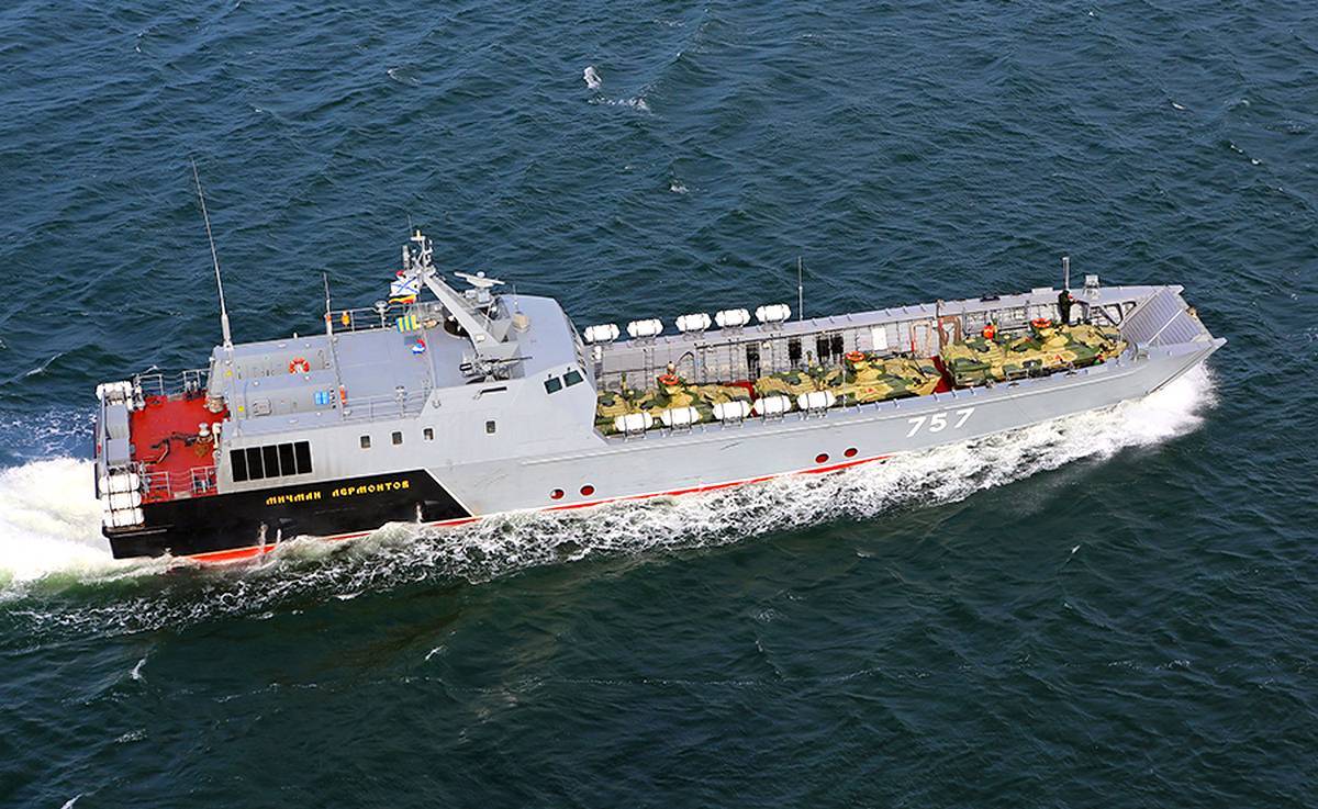 Rusia kudu nggawé ulang Flotilla Dnieper saka Angkatan Laut