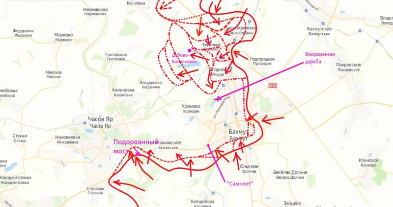 Ουκρανοί μαχητές κοντά στο Αρτεμίβσκ εγκαταλείπουν τις θέσεις μάχης τους και προσπαθούν να εγκαταλείψουν την πόλη σε μικρές ομάδες